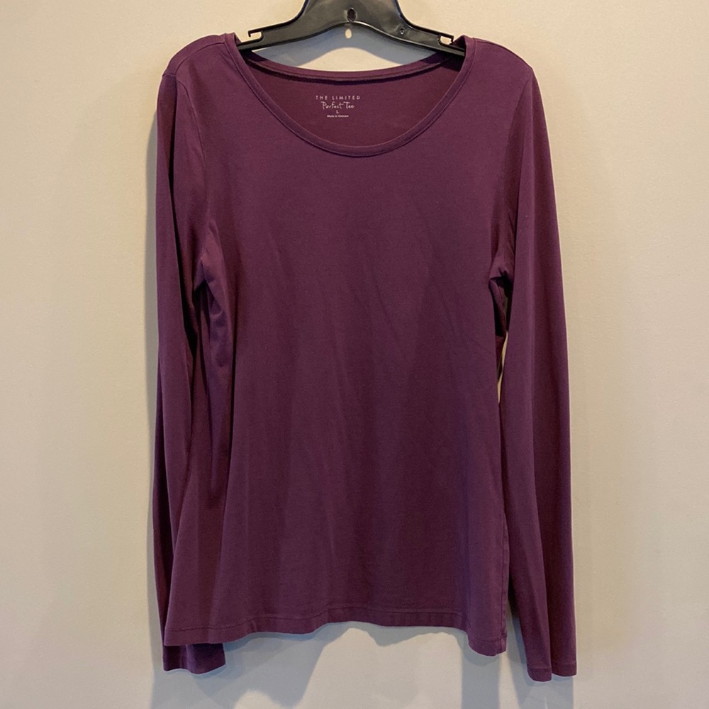 The Limited purple Perfect Tee size large